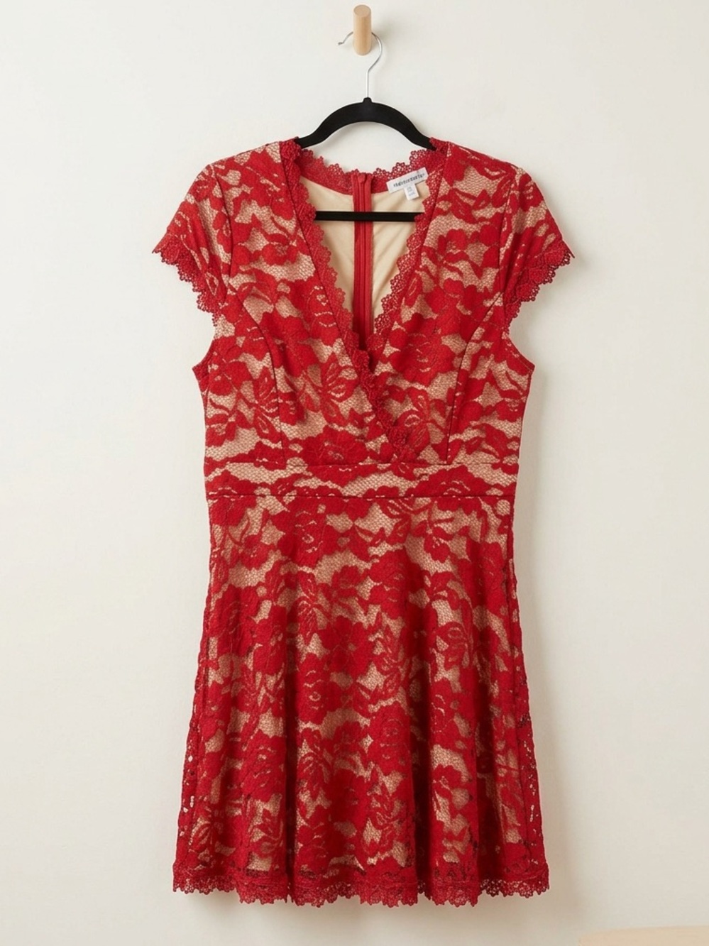 Red Lace Dress ROOMMATES